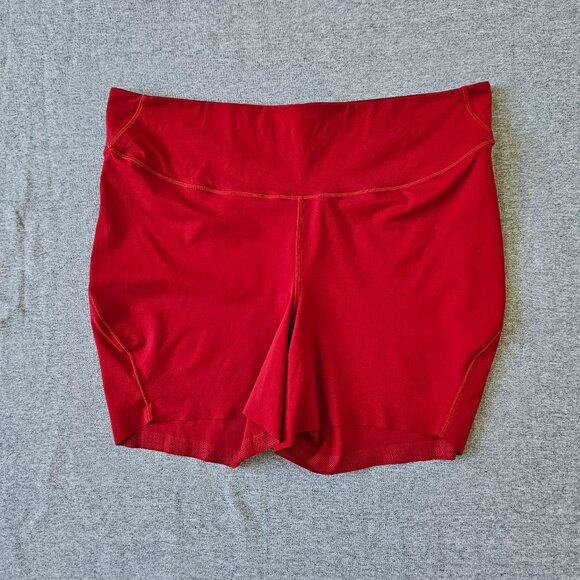 NWT LULULEMON Base Pace HR Short 6" Inseam DKRD Dark Red Size 20 - Picture 1 of 7